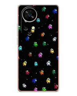 Чехол для Ulefone Note 17 Pro с картинкой «Экипаж Among Us» Чехол для Ulefone Note 17 Pro с картинкой «Экипаж Among Us»