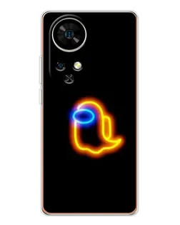 Чехол для Ulefone Note 17 Pro с картинкой «Among Us неоновое сияние» Чехол для Ulefone Note 17 Pro с картинкой «Among Us неоновое сияние»