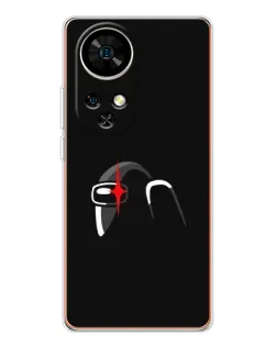 Чехол для Ulefone Note 17 Pro с картинкой «Among Us шлем» Чехол для Ulefone Note 17 Pro с картинкой «Among Us шлем»