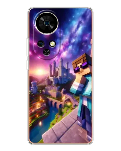 Чохол для Ulefone Note 17 Pro з картинкою «Стів та космос» Чохол для Ulefone Note 17 Pro з картинкою «Стів та космос»