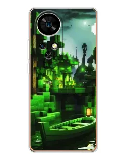 Чехол для Ulefone Note 17 Pro с картинкой «Minecraft лесной пейзаж» Чехол для Ulefone Note 17 Pro с картинкой «Minecraft лесной пейзаж»
