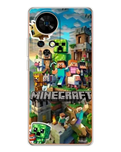 Чохол для Ulefone Note 17 Pro з картинкою «Замок Minecraft» Чохол для Ulefone Note 17 Pro з картинкою «Замок Minecraft»