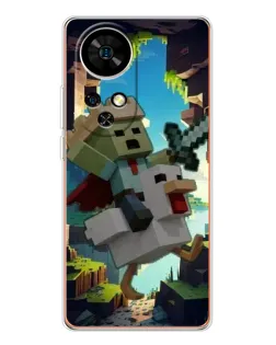 Чехол для Ulefone Note 17 Pro с картинкой «Стив и гусь» Чехол для Ulefone Note 17 Pro с картинкой «Стив и гусь»
