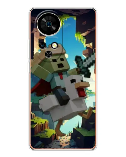 Чохол для Ulefone Note 17 Pro з картинкою «Стів та гусь» Чохол для Ulefone Note 17 Pro з картинкою «Стів та гусь»