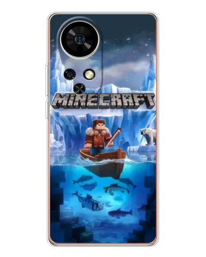 Чохол для Ulefone Note 17 Pro з картинкою «Minecraft льодянийсвіт» Чохол для Ulefone Note 17 Pro з картинкою «Minecraft льодянийсвіт»