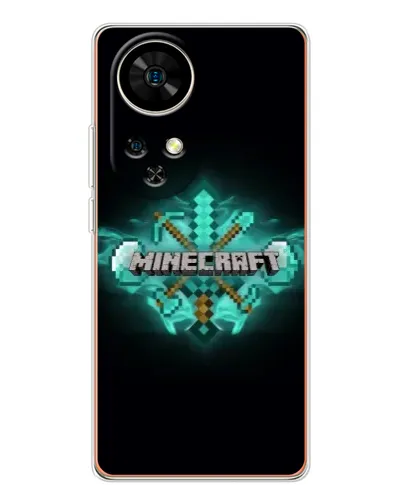 Чохол для Ulefone Note 17 Pro з картинкою «Minecraft Diamond лого» Чохол для Ulefone Note 17 Pro з картинкою «Minecraft Diamond лого»