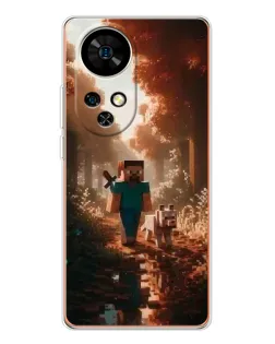 Чохол для Ulefone Note 17 Pro з картинкою «Стів у лісі»