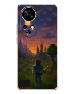 Чохол для Ulefone Note 17 Pro з картинкою «Стів біля вежі»
