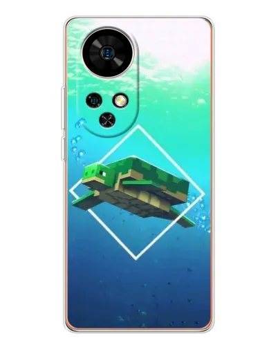 Чохол для Ulefone Note 17 Pro з картинкою «Черепаха Minecraft» Чохол для Ulefone Note 17 Pro з картинкою «Черепаха Minecraft»