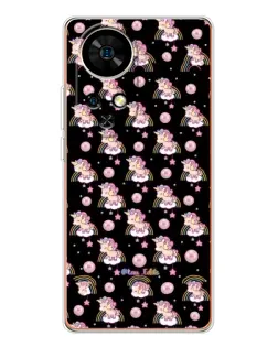 Чехол для Ulefone Note 17 Pro с картинкой «Magic Unicorn паттерн»