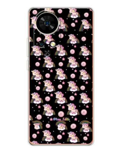 Чехол для Ulefone Note 17 Pro с картинкой «Magic Unicorn паттерн» Чехол для Ulefone Note 17 Pro с картинкой «Magic Unicorn паттерн»