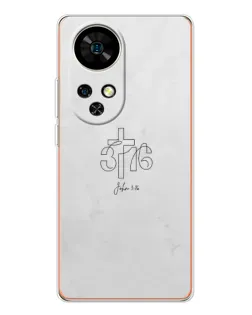 Чохол для Ulefone Note 17 Pro з картинкою «Івана 3:16 Хрест» Чохол для Ulefone Note 17 Pro з картинкою «Івана 3:16 Хрест»