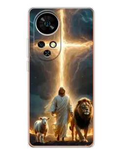 Чохол для Ulefone Note 17 Pro з картинкою «Лев Юди та Світло» Чохол для Ulefone Note 17 Pro з картинкою «Лев Юди та Світло»
