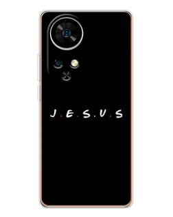 Чохол для Ulefone Note 17 Pro з картинкою «Крапки віри J.E.S.U.S.»