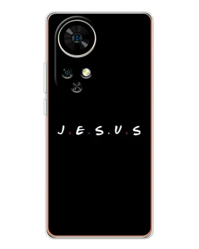 Чохол для Ulefone Note 17 Pro з картинкою «Крапки віри J.E.S.U.S.»