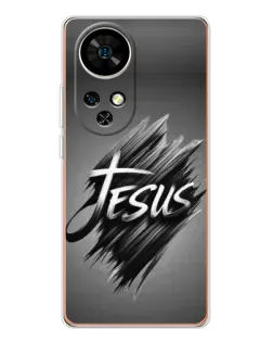 Чохол для Ulefone Note 17 Pro з картинкою «Напис Jesus Graffiti»