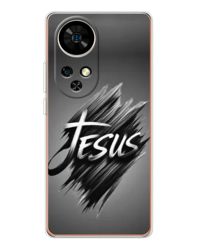 Чохол для Ulefone Note 17 Pro з картинкою «Напис Jesus Graffiti»