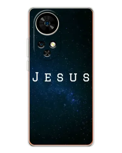 Чохол для Ulefone Note 17 Pro з картинкою «Зоряне небо Jesus»