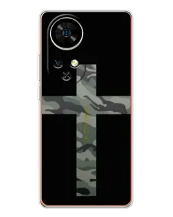 Чохол для Ulefone Note 17 Pro з картинкою «Мілітарі Хрест»