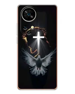 Чохол для Ulefone Note 17 Pro з картинкою «Голуб та Світло»