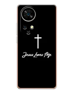 Чохол для Ulefone Note 17 Pro з картинкою «Ісус любить тебе»