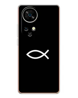 Чохол для Ulefone Note 17 Pro з картинкою «Символ риби Jesus»