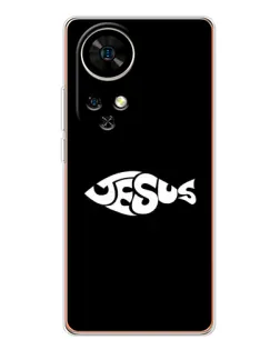 Чохол для Ulefone Note 17 Pro з картинкою «Риба  Jesus»