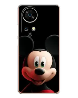 Чехол для Ulefone Note 17 Pro с картинкой «Улыбающийся Микки Маус»