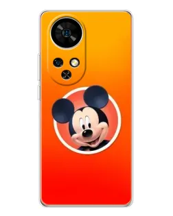 Чехол для Ulefone Note 17 Pro с картинкой «Mickey в круге»