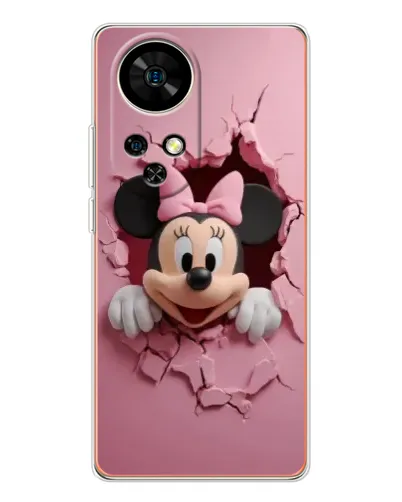 Чехол для Ulefone Note 17 Pro с картинкой «Минни сквозь стену» Чехол для Ulefone Note 17 Pro с картинкой «Минни сквозь стену»