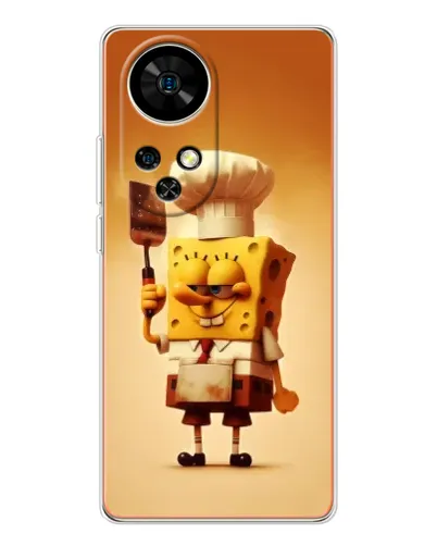 Чохол для Ulefone Note 17 Pro з картинкою «Губка Боб кухар» Чохол для Ulefone Note 17 Pro з картинкою «Губка Боб кухар»