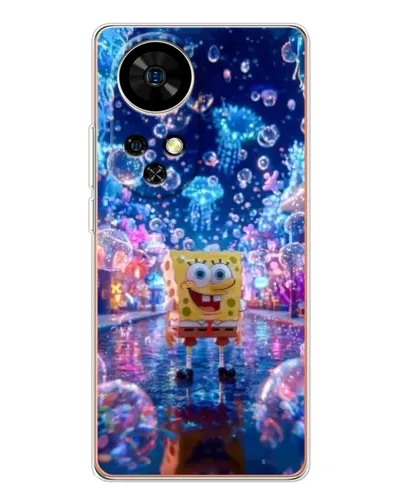 Чохол для Ulefone Note 17 Pro з картинкою «Неоновий океан» Чохол для Ulefone Note 17 Pro з картинкою «Неоновий океан»