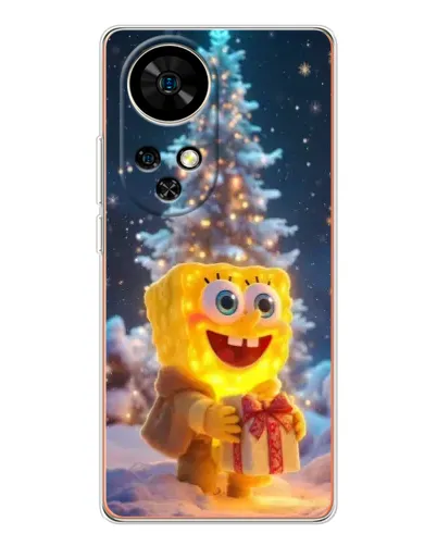 Чохол для Ulefone Note 17 Pro з картинкою «Різдвяний Спанч Боб» Чохол для Ulefone Note 17 Pro з картинкою «Різдвяний Спанч Боб»