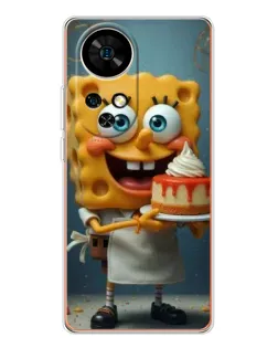 Чохол для Ulefone Note 17 Pro з картинкою «Кухар Спанч Боб»
