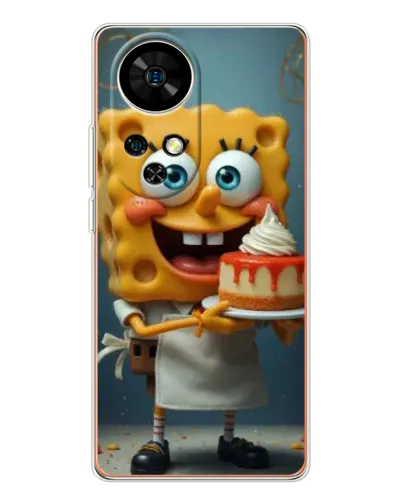 Чохол для Ulefone Note 17 Pro з картинкою «Кухар Спанч Боб» Чохол для Ulefone Note 17 Pro з картинкою «Кухар Спанч Боб»