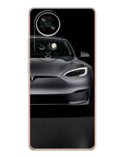 Чохол для Ulefone Note 17 Pro з картинкою «Tesla Model S Look» Чохол для Ulefone Note 17 Pro з картинкою «Tesla Model S Look»