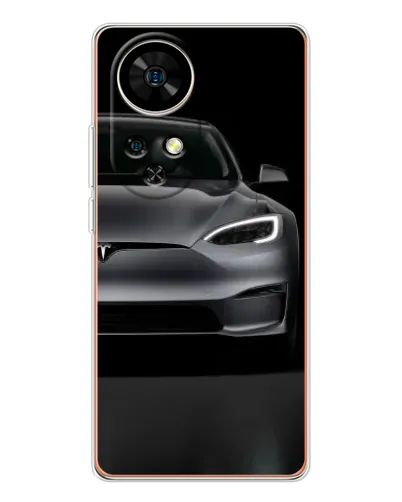 Чохол для Ulefone Note 17 Pro з картинкою «Tesla Model S Look»