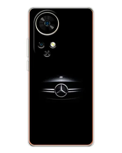 Чохол для Ulefone Note 17 Pro з картинкою «Mercedes — абстрактні лінії»