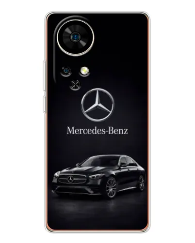 Чохол для Ulefone Note 17 Pro з картинкою «Mercedes — решітка радіатора»
