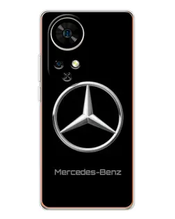 Чохол для Ulefone Note 17 Pro з картинкою «Mercedes Silver Logo»