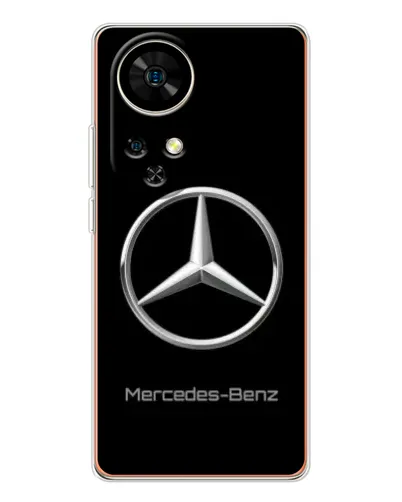 Чохол для Ulefone Note 17 Pro з картинкою «Mercedes Silver Logo»