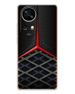 Чохол для Ulefone Note 17 Pro з картинкою «Mercedes Carbon Grid»