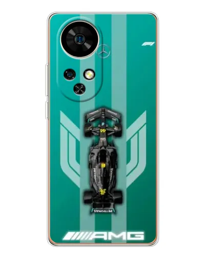 Чохол для Ulefone Note 17 Pro з картинкою «Mercedes AMG Petronas»