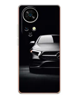 Чохол для Ulefone Note 17 Pro з картинкою «Світло фар Mercedes»