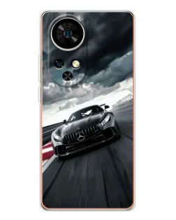 Чохол для Ulefone Note 17 Pro з картинкою «Гоночний Mercedes AMG»
