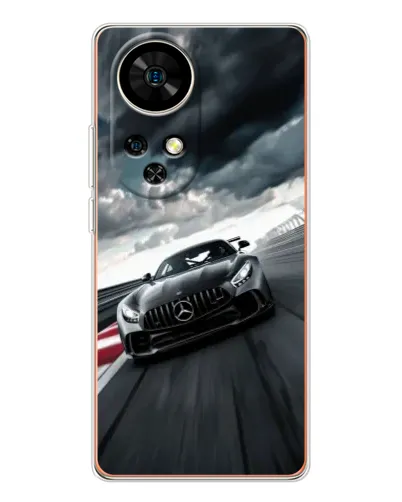 Чохол для Ulefone Note 17 Pro з картинкою «Гоночний Mercedes AMG»
