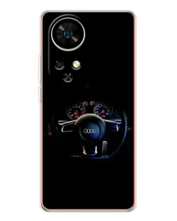 Чохол для Ulefone Note 17 Pro з картинкою «Салон Audi — кермо» Чохол для Ulefone Note 17 Pro з картинкою «Салон Audi — кермо»