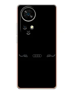 Чохол для Ulefone Note 17 Pro з картинкою «Audi — світловий підпис» Чохол для Ulefone Note 17 Pro з картинкою «Audi — світловий підпис»