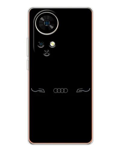 Чохол для Ulefone Note 17 Pro з картинкою «Audi — світловий підпис»