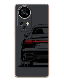 Чохол для Ulefone Note 17 Pro з картинкою «Задня частина Audi — арт»